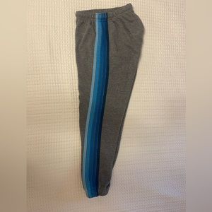 Aviator nation grey sweatpants